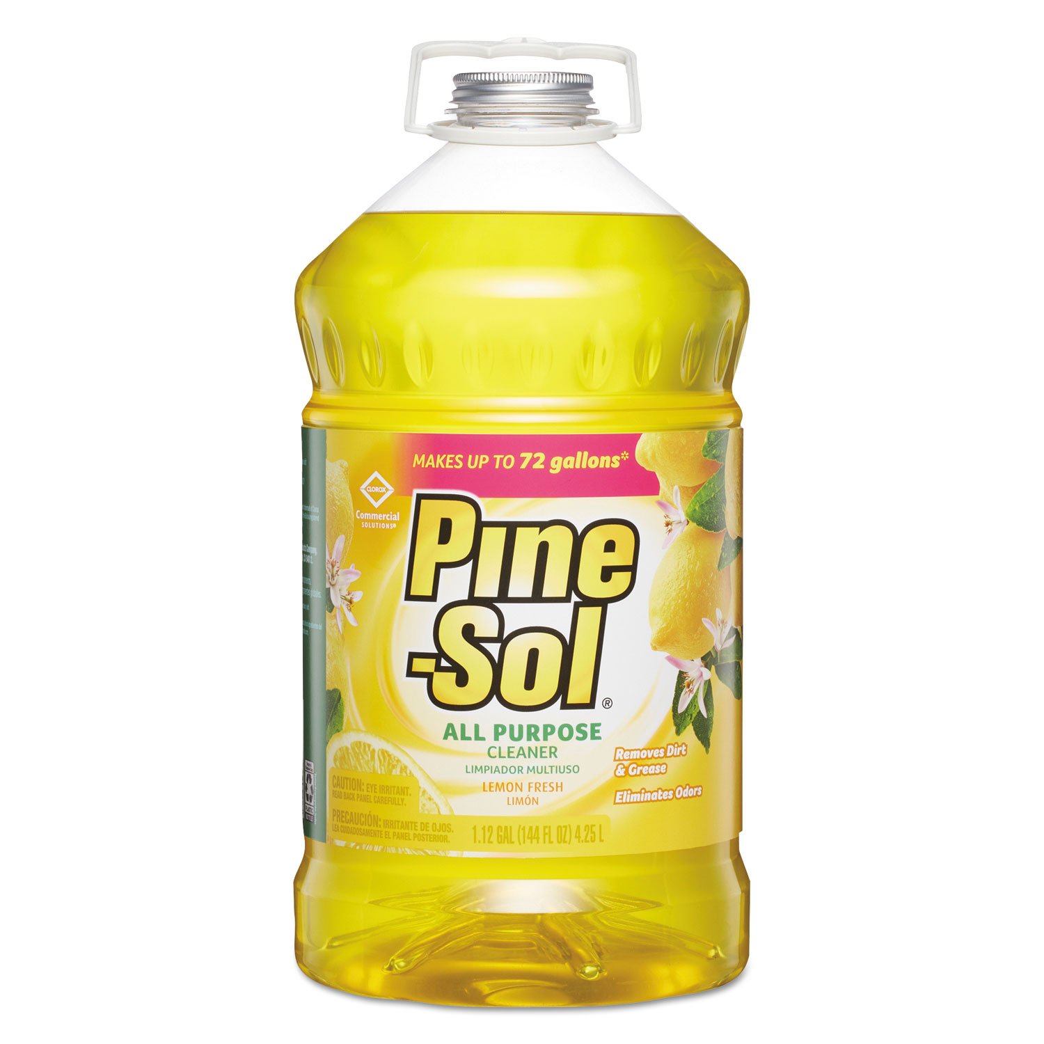 All-Purpose Cleaner - Lemon Scent, 144 oz (1 Gallon) Bottle - Multi-Surface Disinfectant for Kitchen, Bathroom, Floors & More
