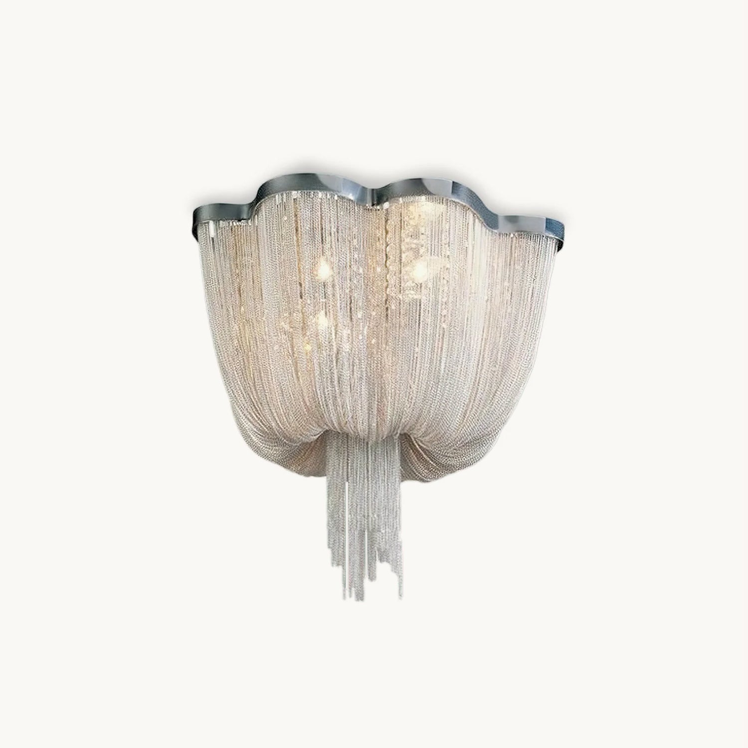Elegant Tassel Chandelier - Modern Luxury Ceiling Light Fixture for Living Room, Bedroom & Dining Room Decor