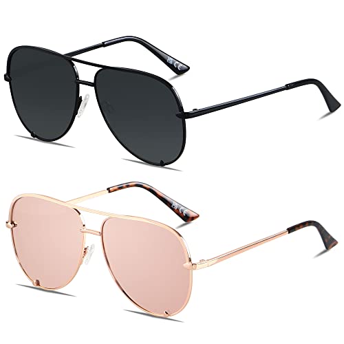 (2pack) Black + Mirror Rose Gold