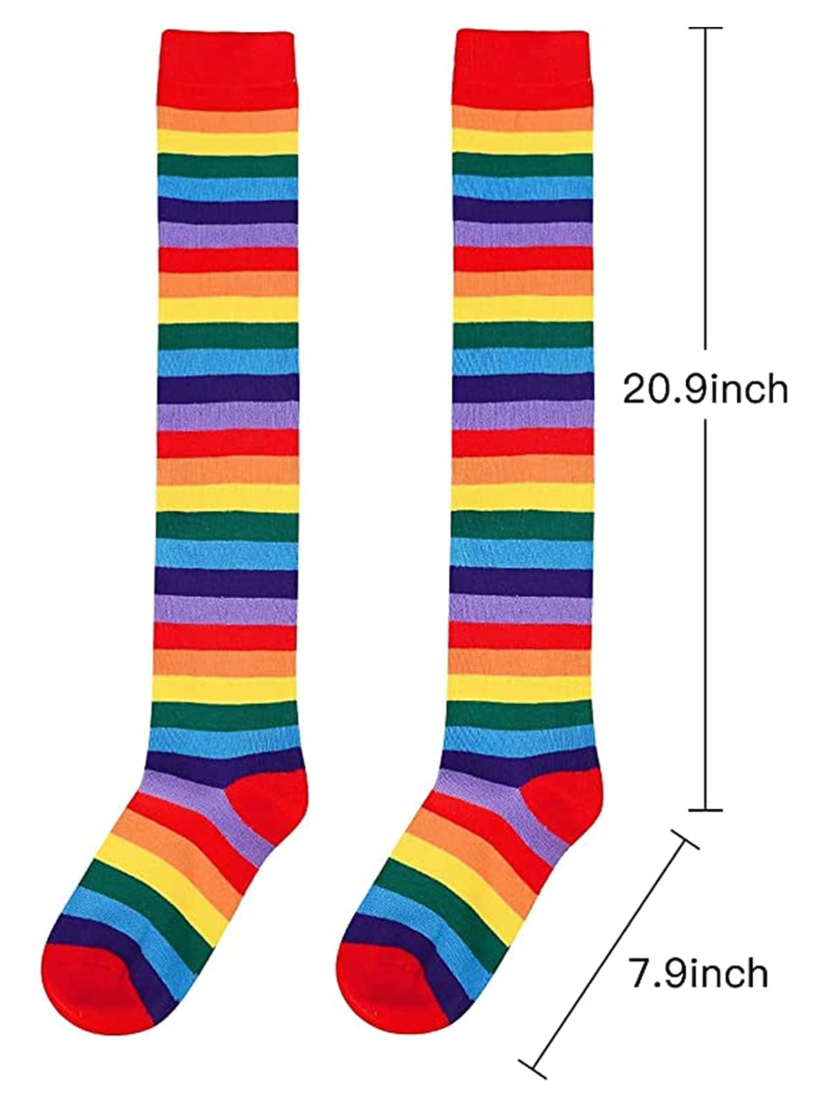 Azue Women's Non-Slip Thigh High Socks - Fashionable Knee-High Tube Stockings for Cosplay, Party & Winter Wear - Perfect for Costumes, Outfits & Cold Weather