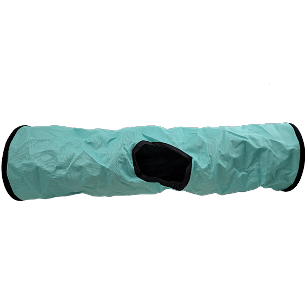 Interactive Moss Hollow Crinkle Tunnel for Cats - Fun Sensory Play & Hideout Toy for Kittens & Adult Cats - Perfect for Indoor Play & Exercise