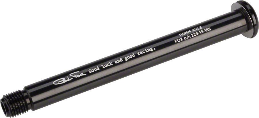 FOX Kabolt Axle Assembly FK2006 - 15x110mm Black Boost Fork Axle for Mountain Bikes | Perfect for Trail Riding and Downhill Biking