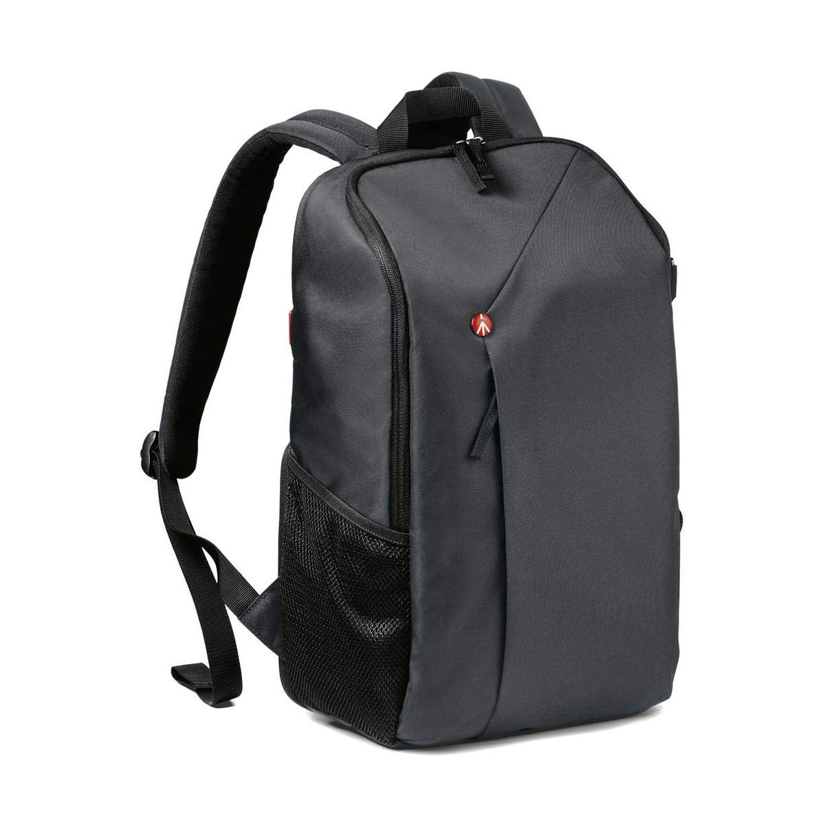 Manfrotto NX CSC Backpack - Compact Camera Bag for DSLR & Mirrorless, Grey & Black (MB NX-BP-GY) - Perfect for Travel, Hiking & Photography Enthusiasts