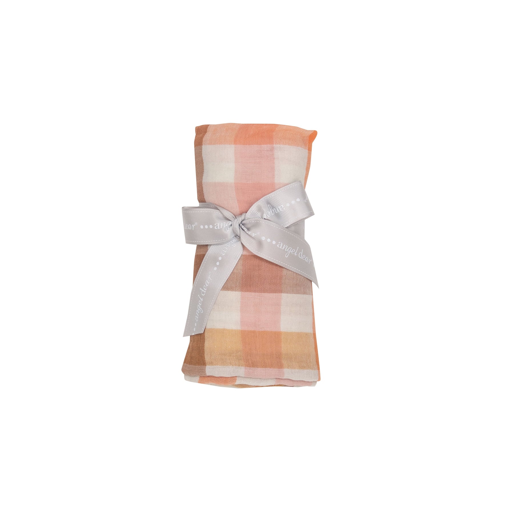Premium Harvest Plaid Muslin Swaddle Blanket - Soft Breathable Baby Wrap for Newborns & Infants - Perfect for Swaddling, Nursing, Stroller & Car Seat Cover