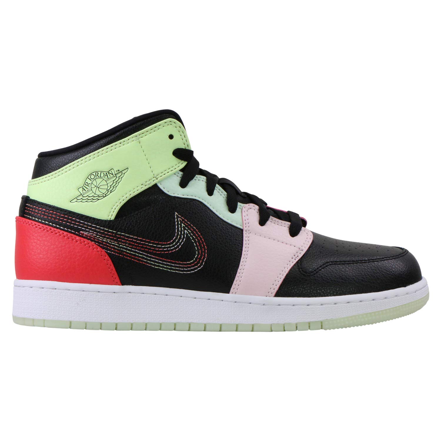 Nike Air Jordan 1 Mid SE GS Trainers Sneakers - Av5174 - Kids' Basketball Shoes for School & Casual Wear