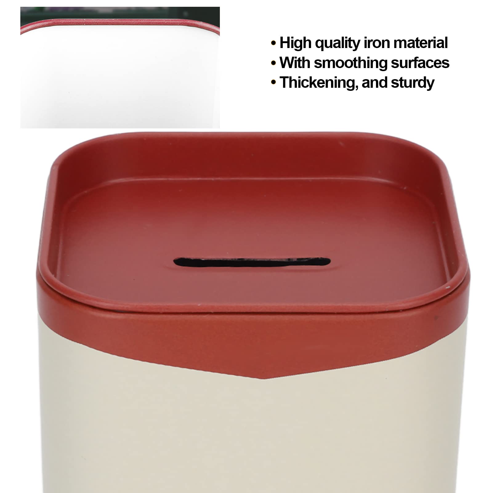 ANKROYU Large Capacity Razor Blade Disposal Case - Detachable Barber Waste Blades Storage Box (Red) | Safe & Convenient Razor Blade Disposal for Home & Salon Use