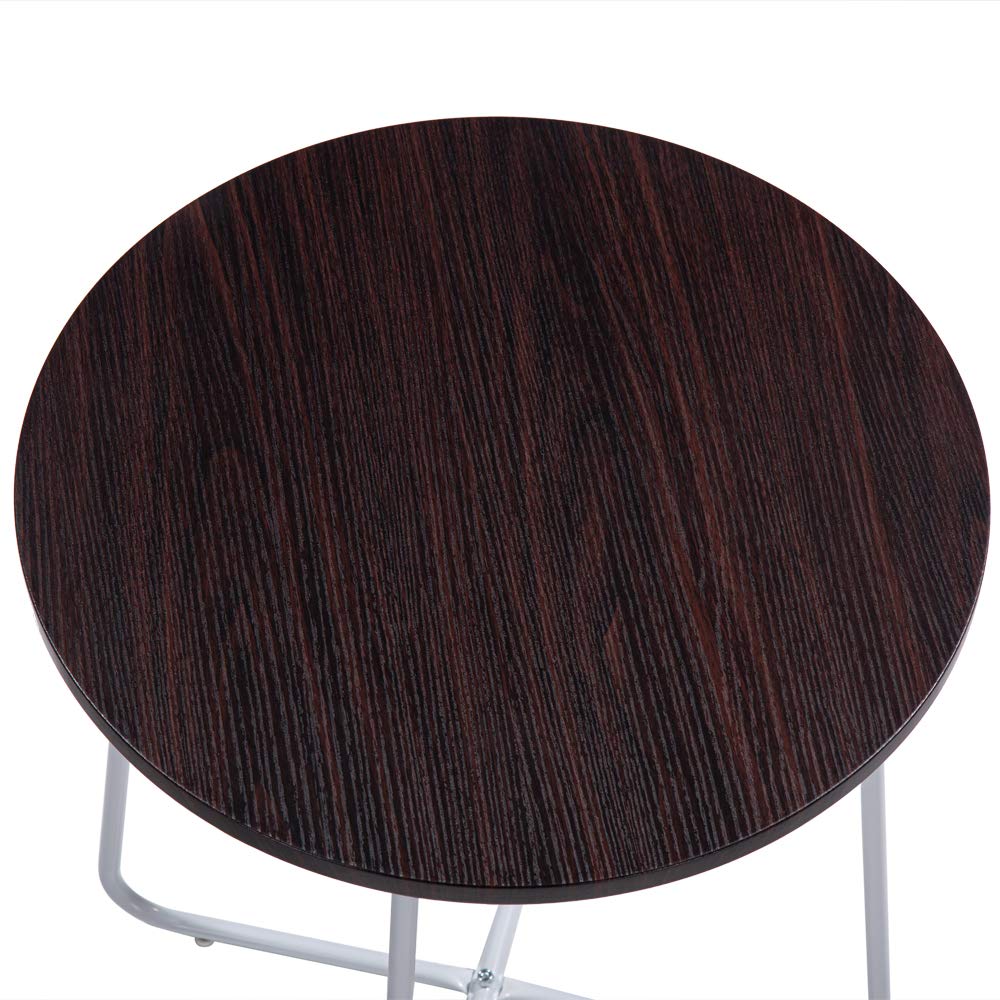 Modern Round Coffee Table - Side & Accent Table for Living Room & Home Office - Easy Assembly - Perfect for Small Spaces, Sofa Side & Coffee Serving