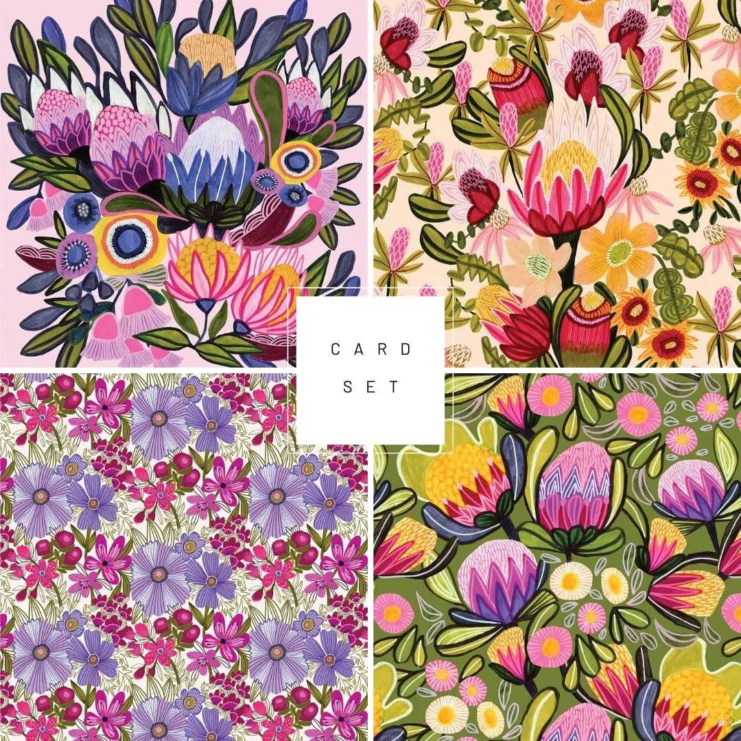 Premium Protea Magnifica Greeting Cards from Australia - Perfect for Birthdays, Anniversaries & Special Occasions