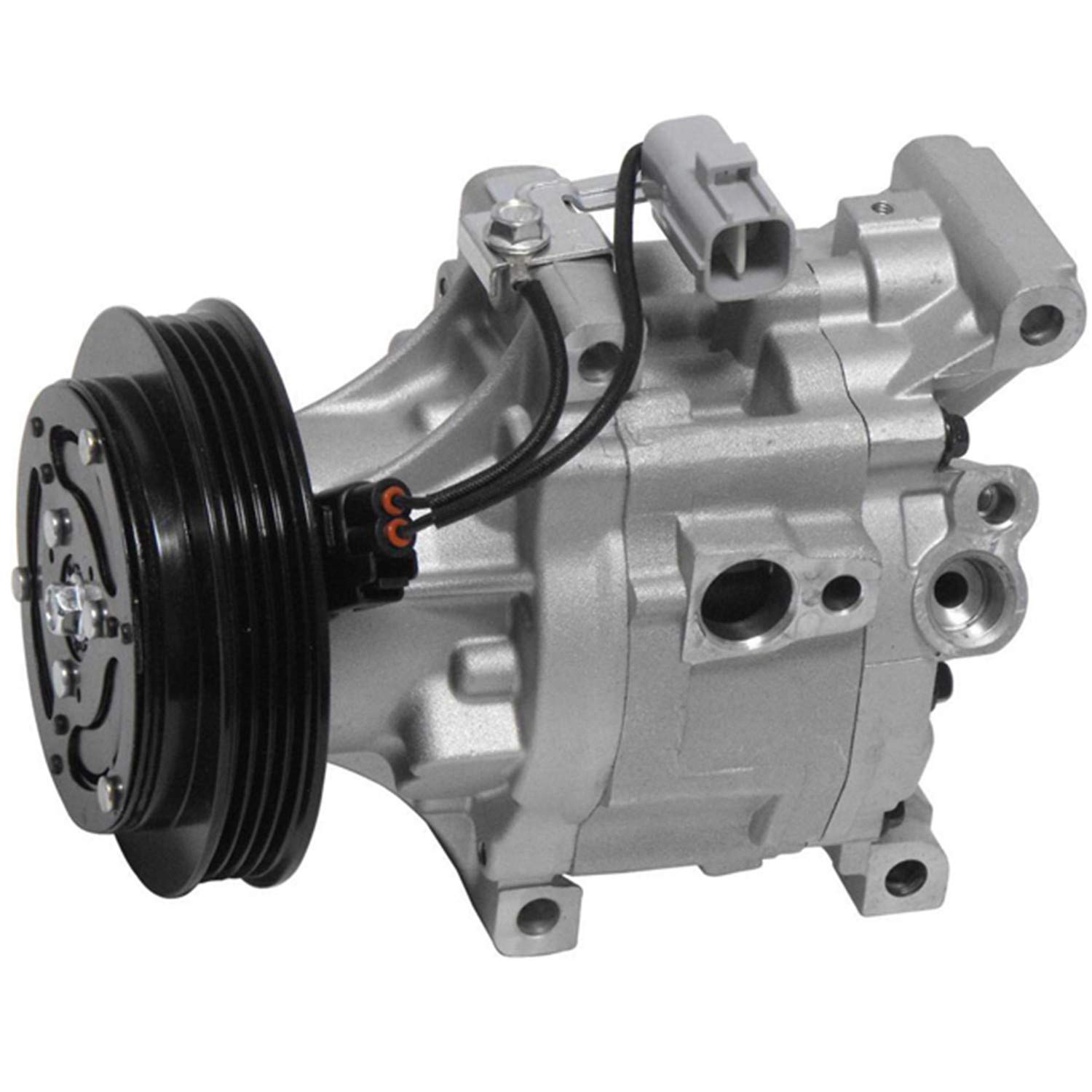 88310-52351 4PK Air Conditioning Compressor with Clutch Assembly for Toyota Yaris 1.3L 1.5L SCSA06C - Replacement AC Compressor Kit for Cooling System Repair | Perfect for Summer Driving & Hot Weather Comfort