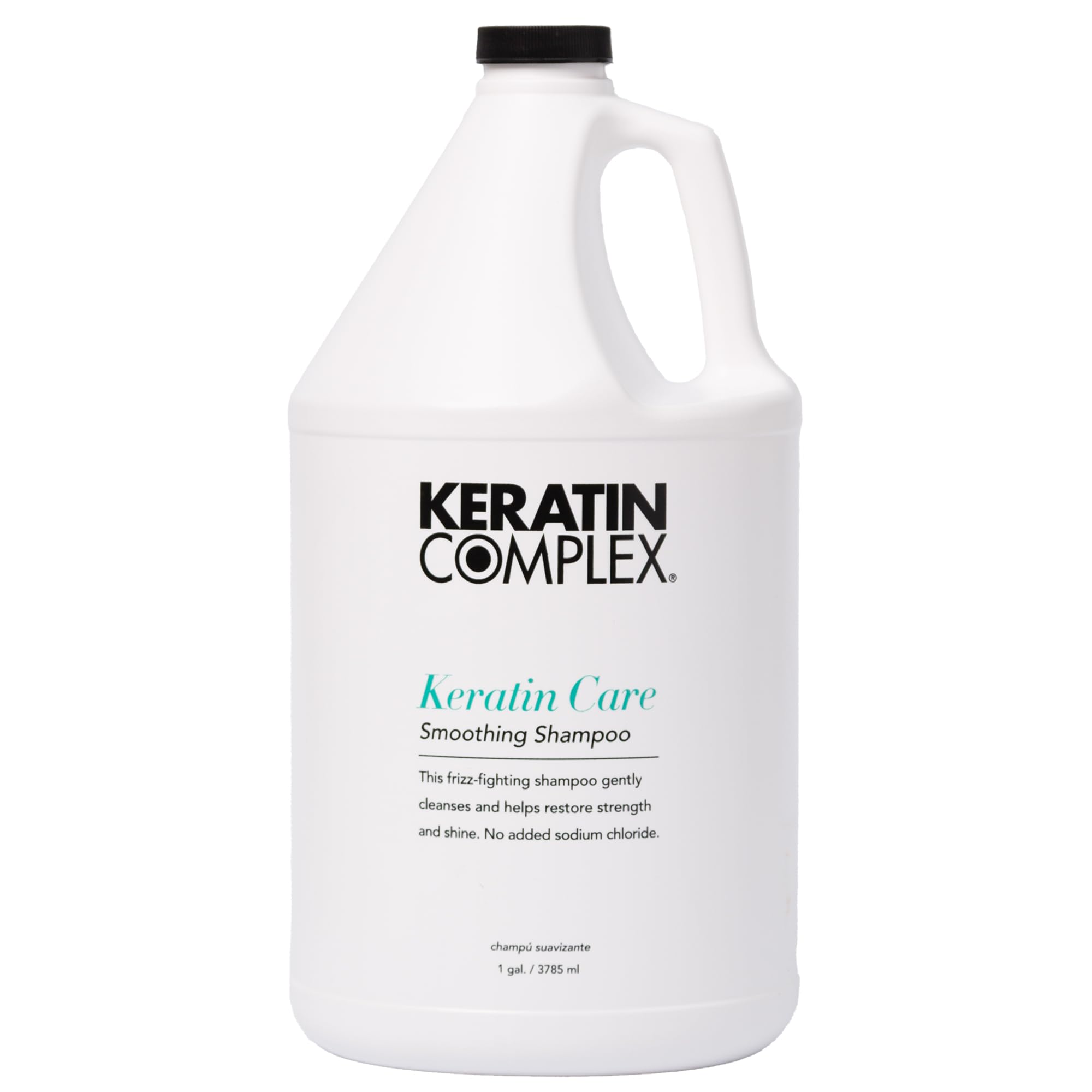 Keratin Complex Keratin Care Smoothing Shampoo - 1 Gallon for Frizz Control & Hair Repair - Salon Quality for Dry, Damaged & Curly Hair at Home