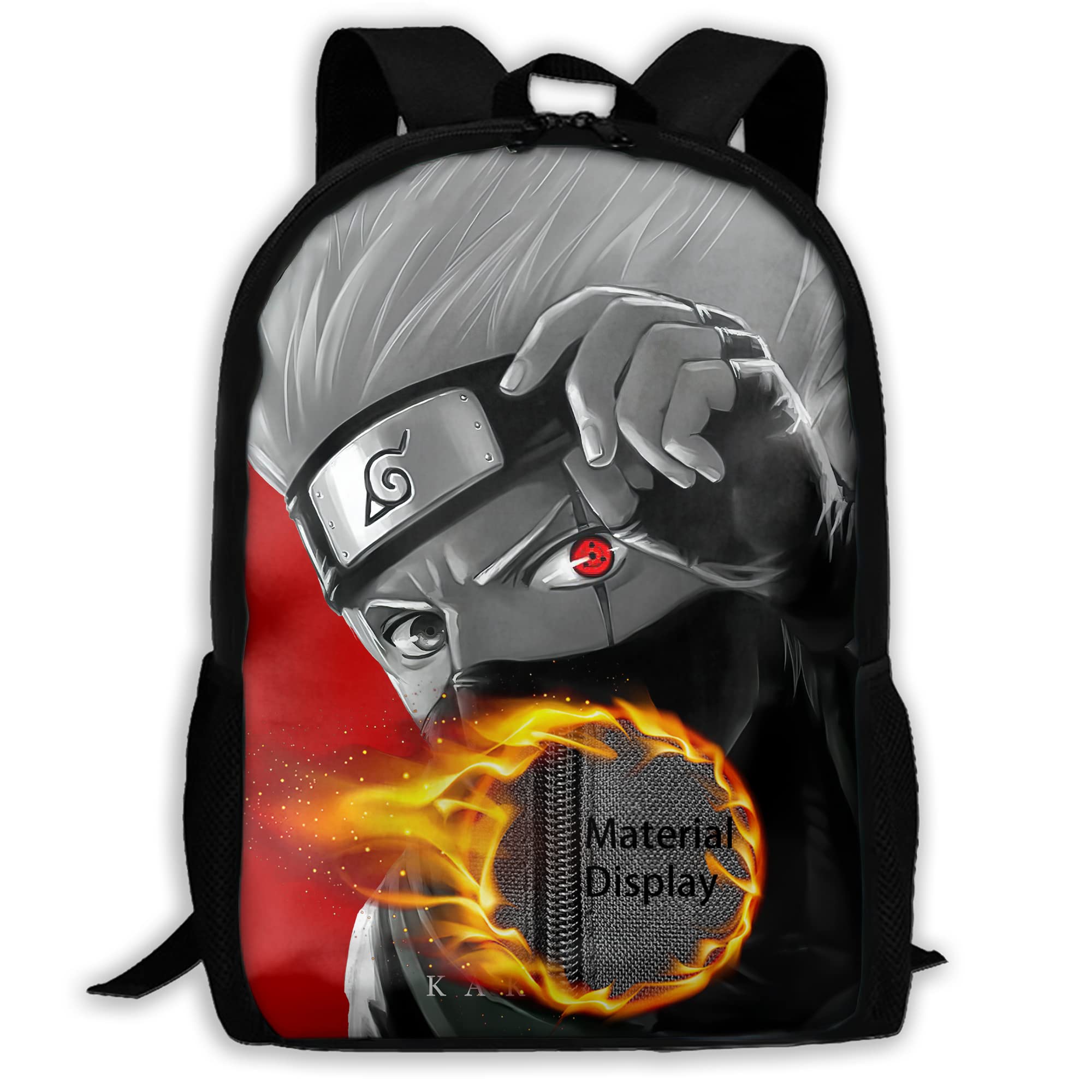 3D Printing Anime Backpack - Cute Cartoon School Backpack for Teens & Adults - Lightweight Travel Daypack for College, Work & Outdoor Adventures
