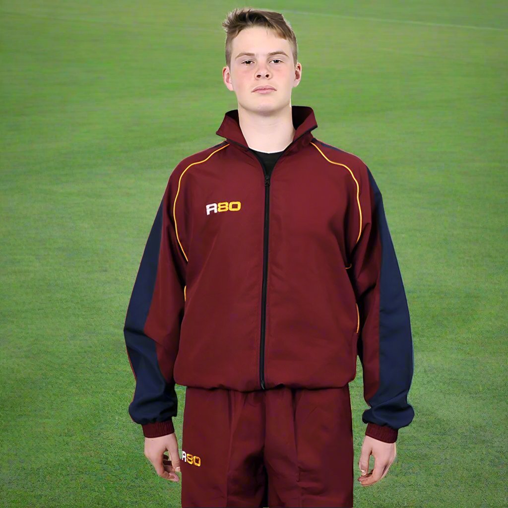 R80 Sports Full Tracksuit for Men & Women - Comfortable Athletic Jogging Suit with Breathable Fabric - Perfect for Gym, Running, Yoga and Casual Wear