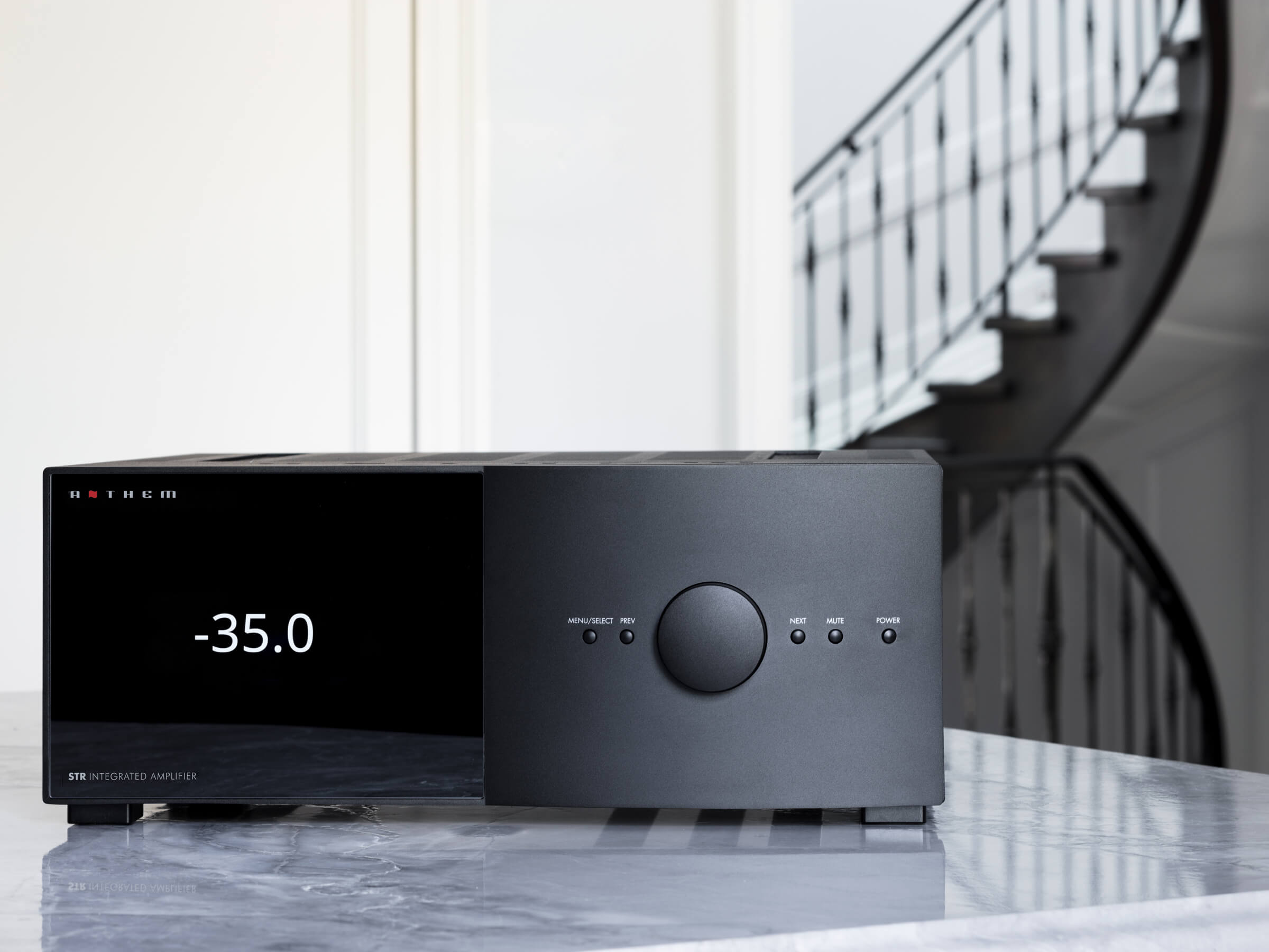 Anthem STR Integrated Amplifier - High-End Stereo Power Amplifier for Home Audio Systems | Perfect for Music Lovers & Audiophiles in Living Rooms & Home Theaters