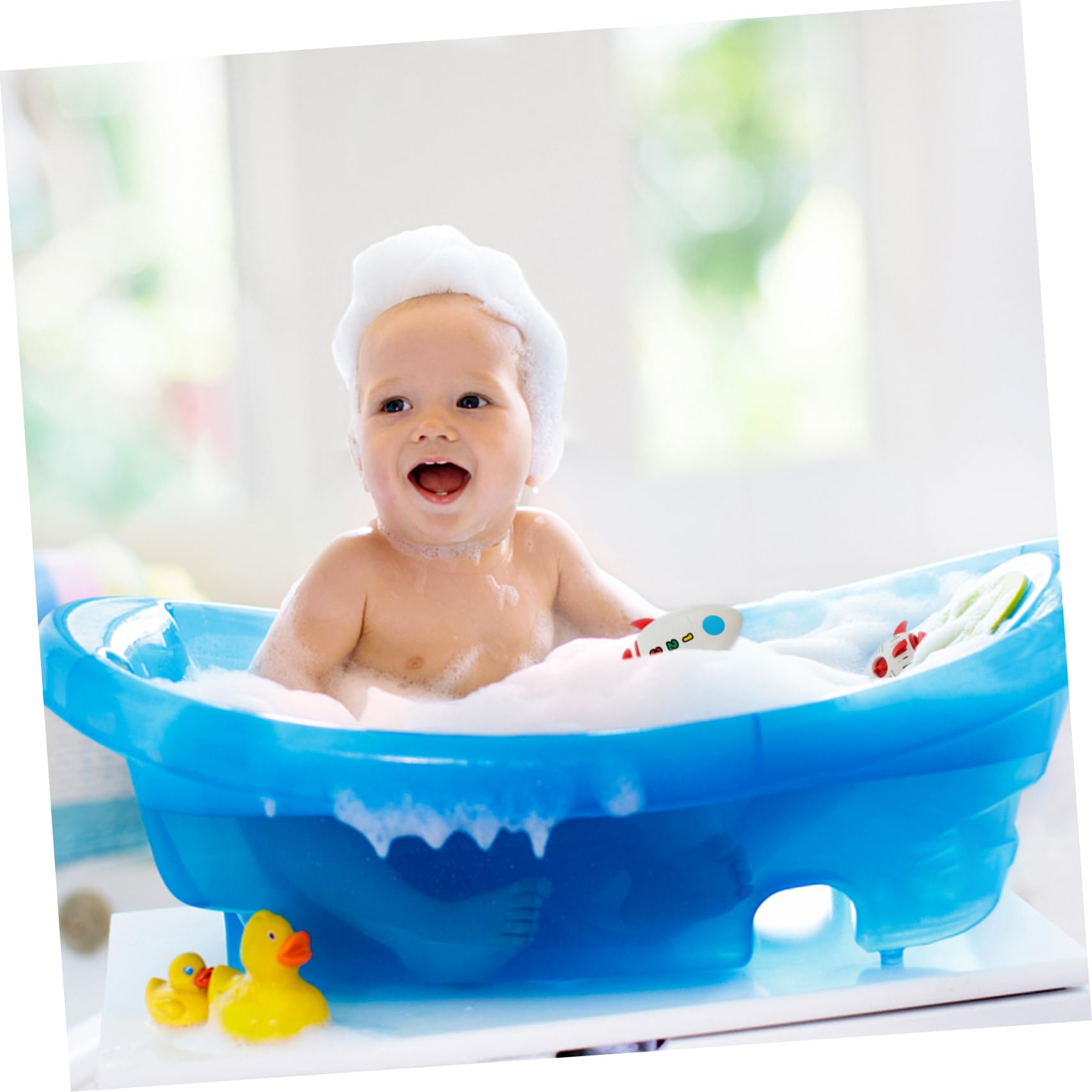 HEMOTON 4-Piece Wind Up Bath Toys Set - Clockwork Swimming Water Toys for Kids, Fun Bathtub Toys for Girls & Boys, Durable Plastic Bath Time Play (Perfect for Pool Parties & Toddler Bath Time Fun)