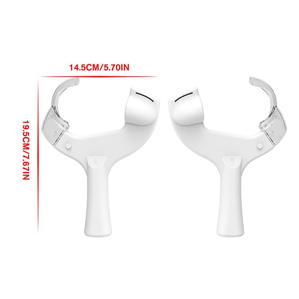 Oculus Quest 3 VR Table Tennis Racket Handle Adapter - Meta Quest 3 Controller Accessories for Realistic VR Ping Pong Gaming Experience | Perfect for VR Sports, Fitness Training & Immersive Gameplay