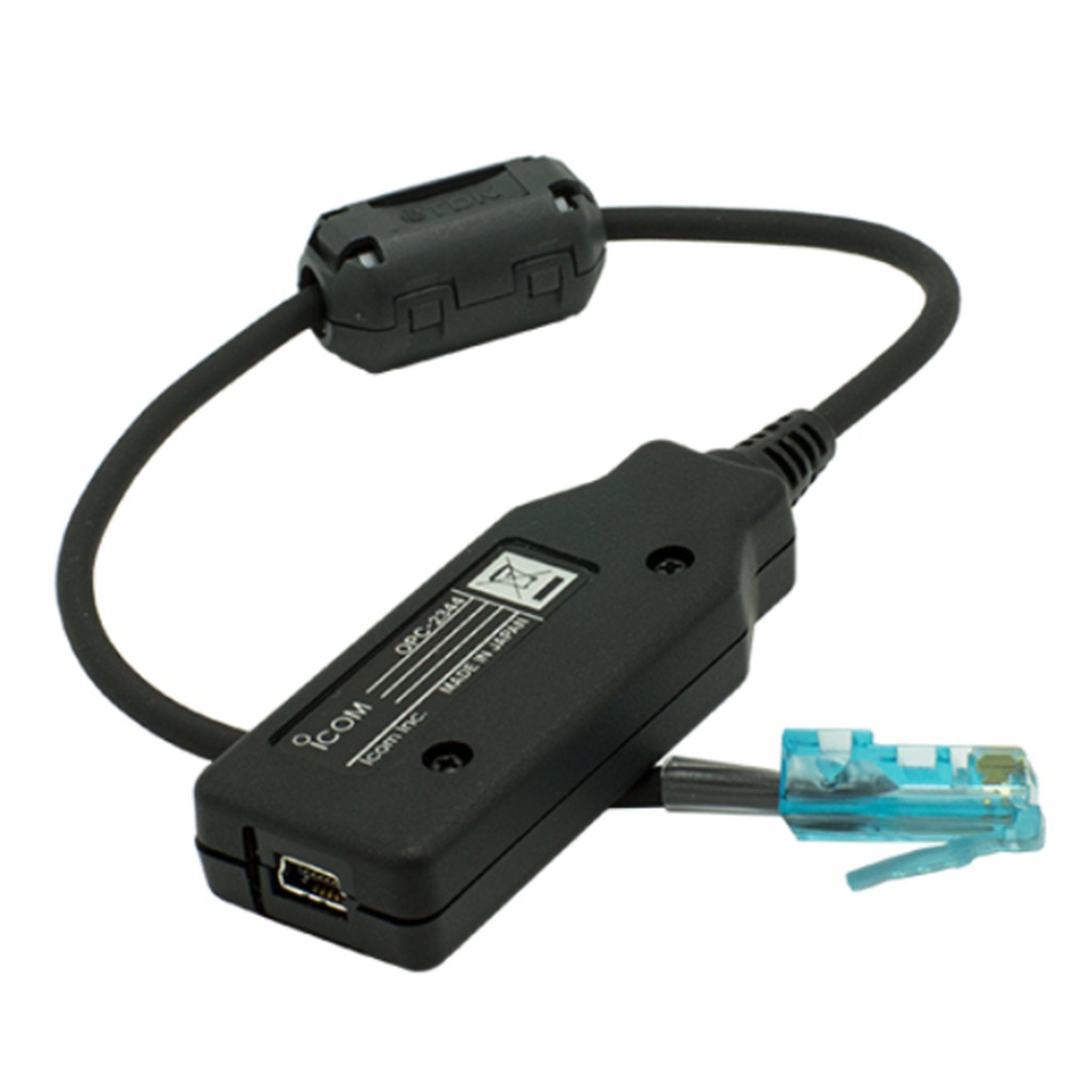 Icom OPC2344 Programming Cable for Two Way Radios - Compatible with Icom Radios - Perfect for Programming & Firmware Updates at Home or Office