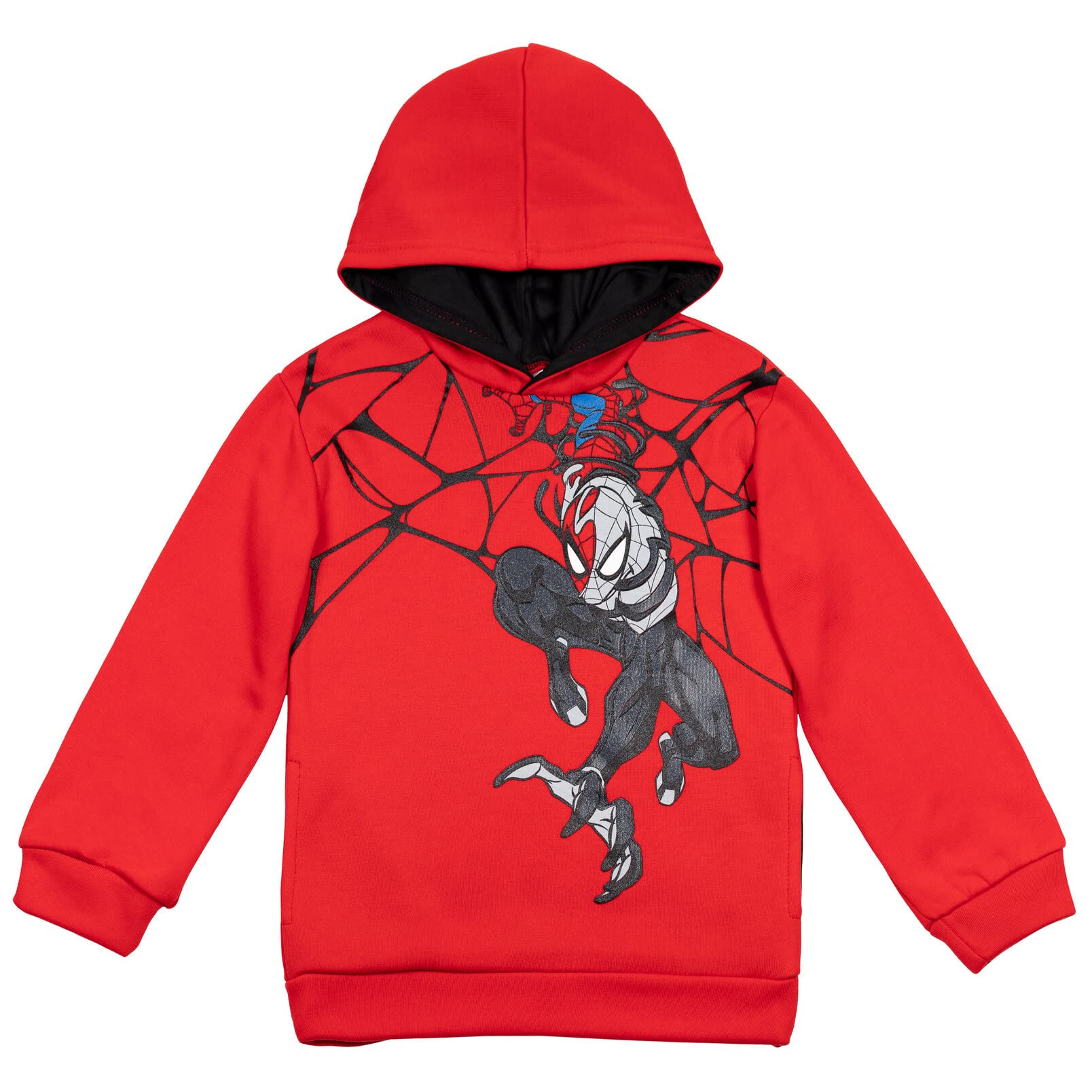 Marvel Avengers Spider-Man Pullover Hoodie for Men & Women - Official Licensed Superhero Sweatshirt | Perfect for Cosplay, Halloween & Casual Wear