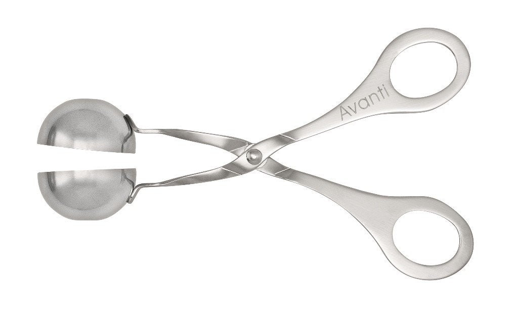 Avanti Stainless Steel Meat Baller 3.8cm - Perfect for Making Meatballs, Melon Balls & Cookie Dough for Home Cooking & Professional Kitchens