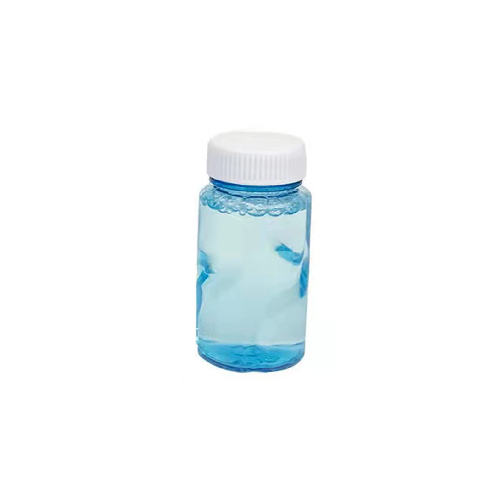 QWQMWT Colorful Bubble Liquid for Bubble Blowing Toys - 50ml Refill Bottle | Non-Toxic Bubble Solution for Kids Outdoor Play, Birthday Parties & Summer Activities