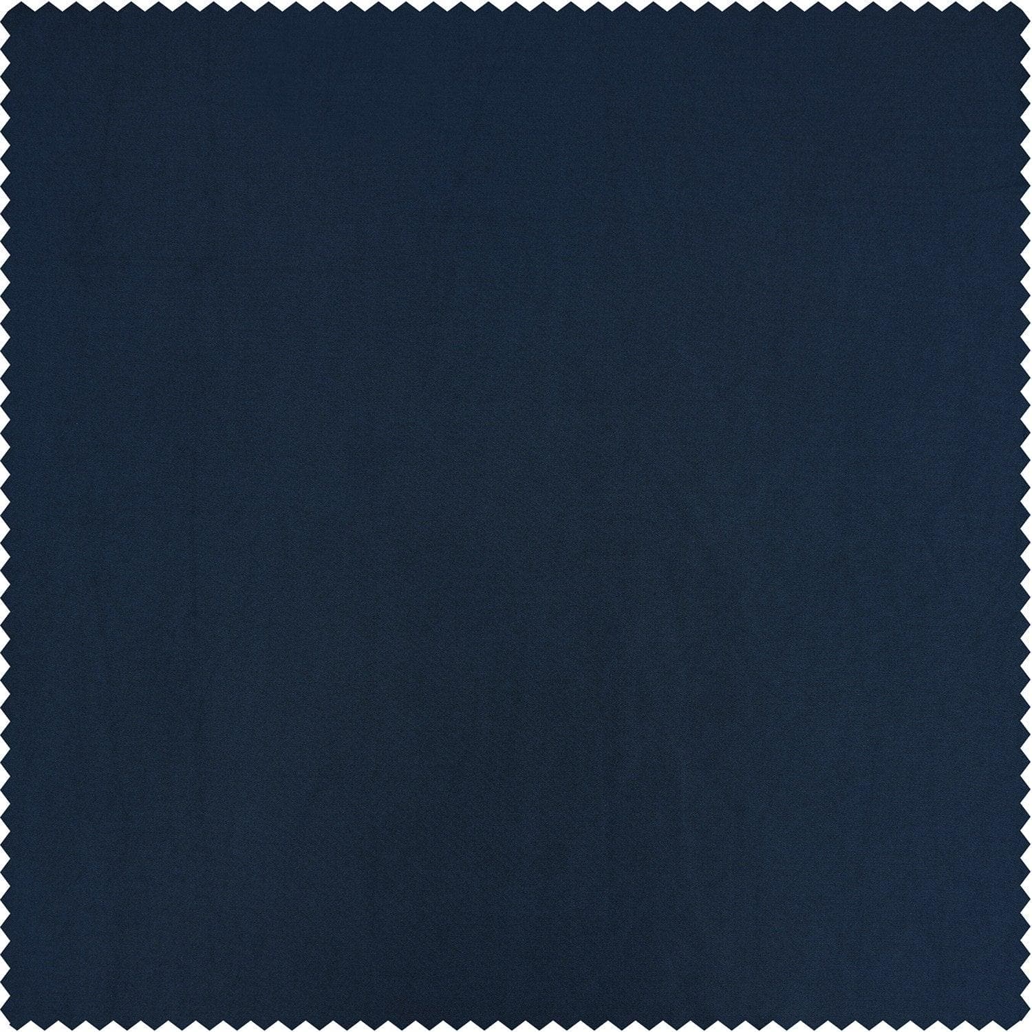 Custom Navy Blue Solid Faux Silk Taffeta Curtains - Elegant Window Treatments for Living Room, Bedroom & Dining Room Decor