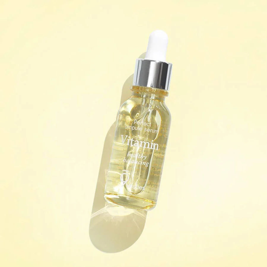 9wishes Mega Vitamin Ampoule Serum 25ml - Hydrating & Brightening Facial Treatment for Glowing Skin | Perfect for Daily Skincare Routine & Anti-Aging Care