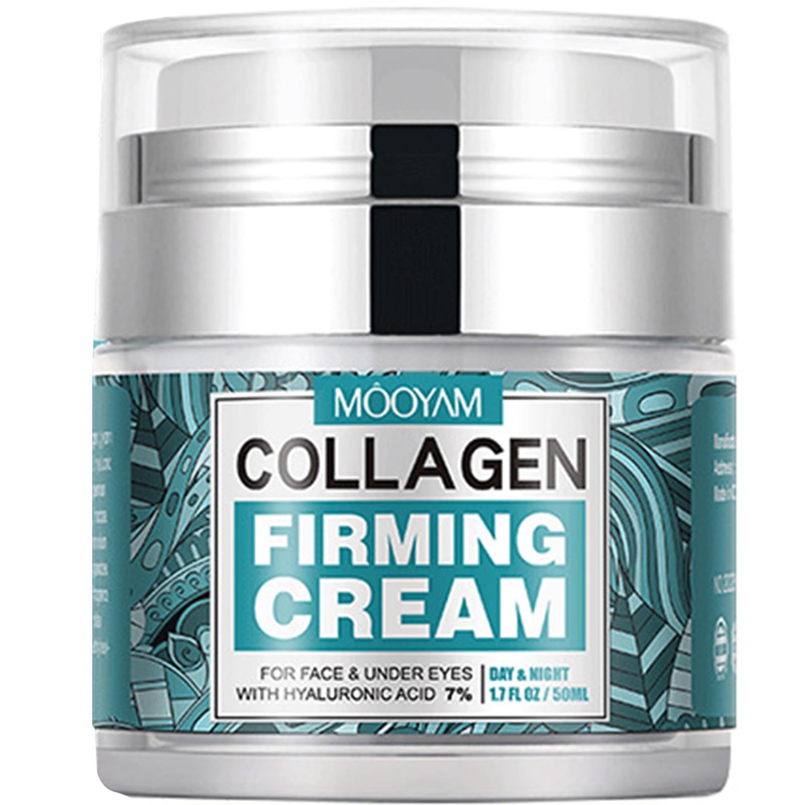Retinol Neck Firming Cream - Anti-Aging Tightening & Lifting Moisturizer with Collagen & Hyaluronic Acid for Women & Men - 1.78 Fl Oz - Reduce Wrinkles & Double Chin for Youthful Neck Care