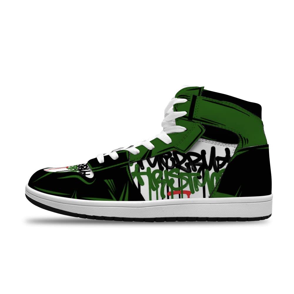 Custom Graffiti Streetwear Sneakers for Men & Women - Fashionable Anime Basketball Shoes - Perfect for Urban Fashion, Sports & Casual Wear