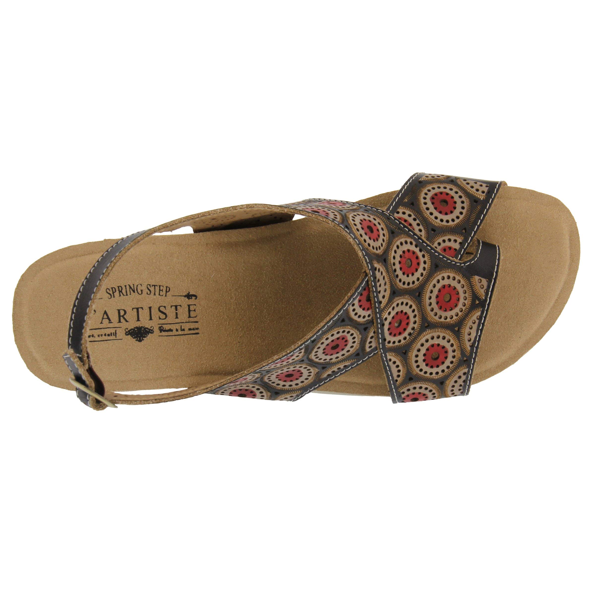 Spring Step L'Artiste Women's Erice Comfortable Sandals - Perfect for Summer Outfits, Beach Vacations & Casual Wear
