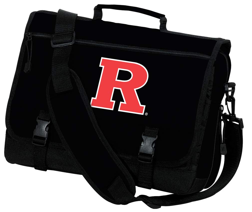 Rutgers University Laptop Messenger Bag - Stylish RU Briefcase for Students & Professionals, Perfect for Campus, Work & Travel
