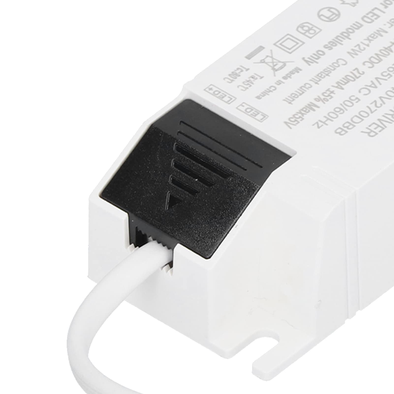 High Power Factor LED Driver Adapter - Insulated Electrical Maintenance for Lamp Repair & Replacement - Perfect for Home, Office, and Commercial Lighting Fixtures