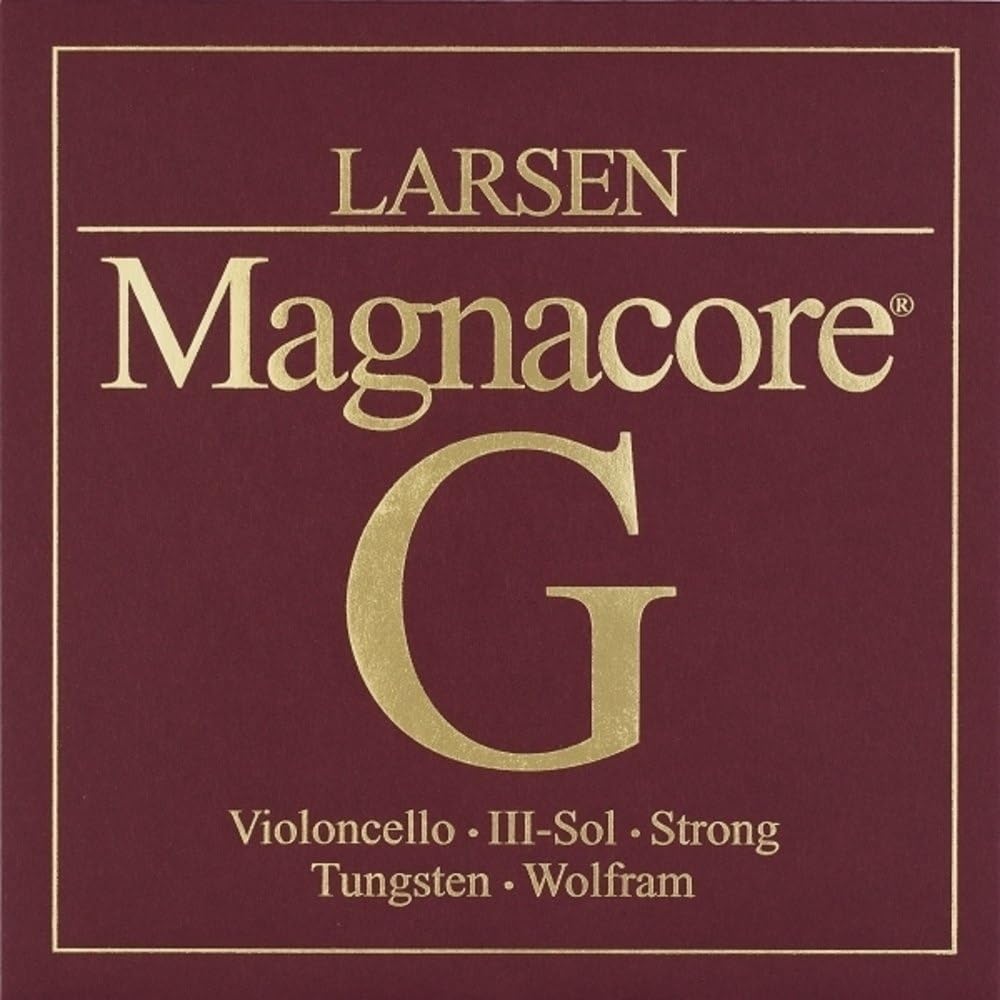 Premium Larsen Strings Magnacore G Wolfram Cello Strings - Strong & Durable for Professional Cellists | Perfect for Performances, Practice & Recording Sessions
