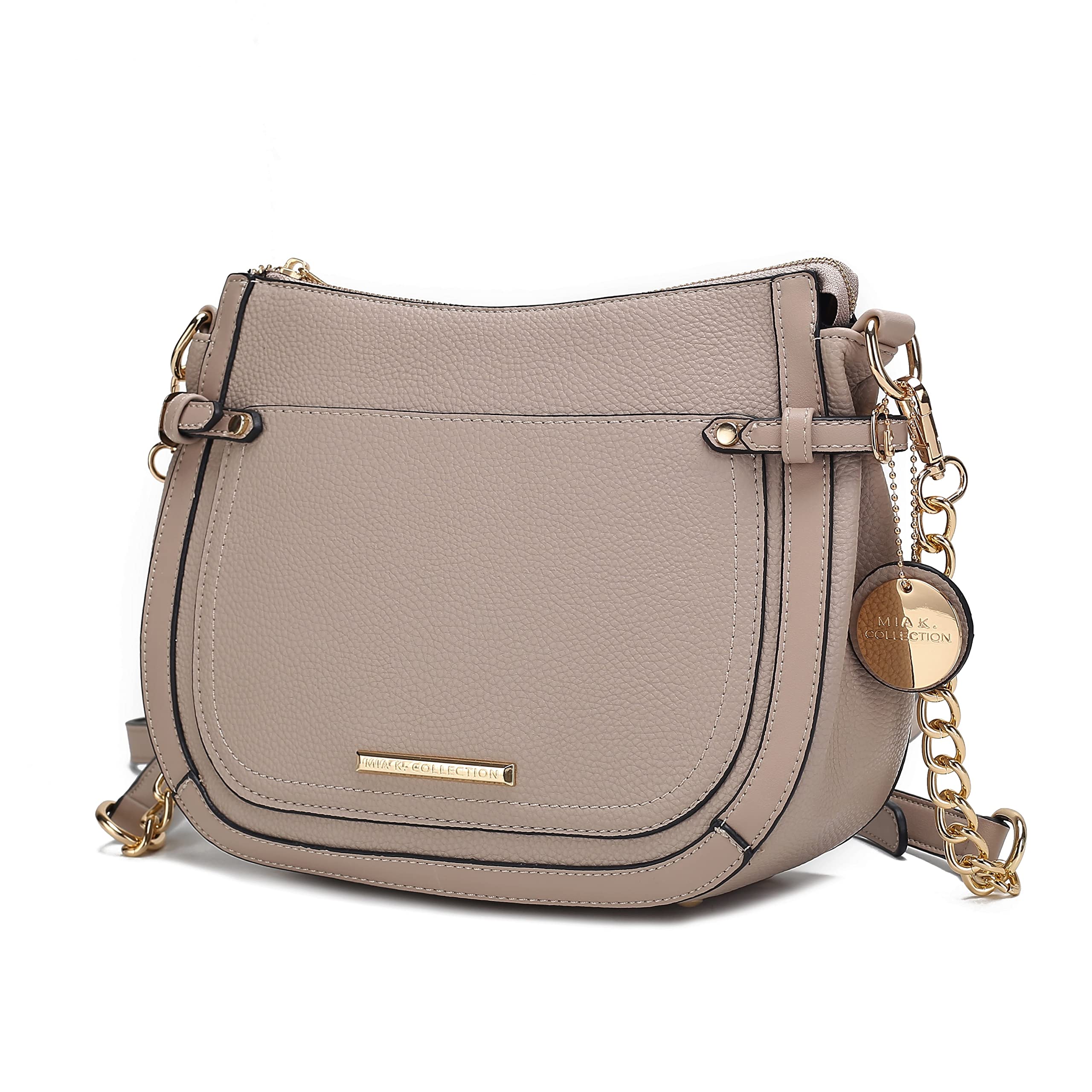 MKF Collection Women's Vegan Leather Shoulder Bag - Stylish Crossbody Handbag & Messenger Purse by Mia K | Perfect for Work, Travel & Everyday Use