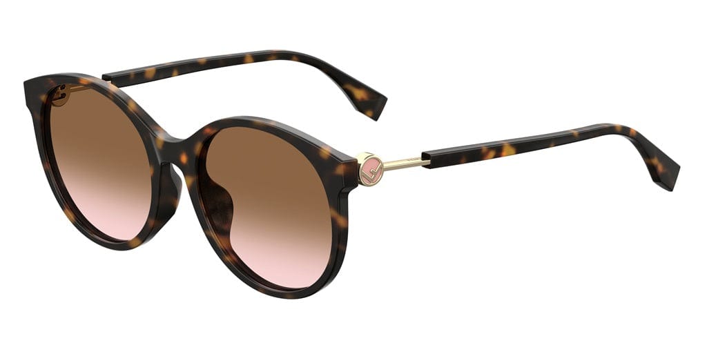 FENDI FF 0362/F/S 86 5620 Sunglasses for Women - Luxury Designer Shades with UV Protection - Perfect for Beach, Driving & Fashion Outfits