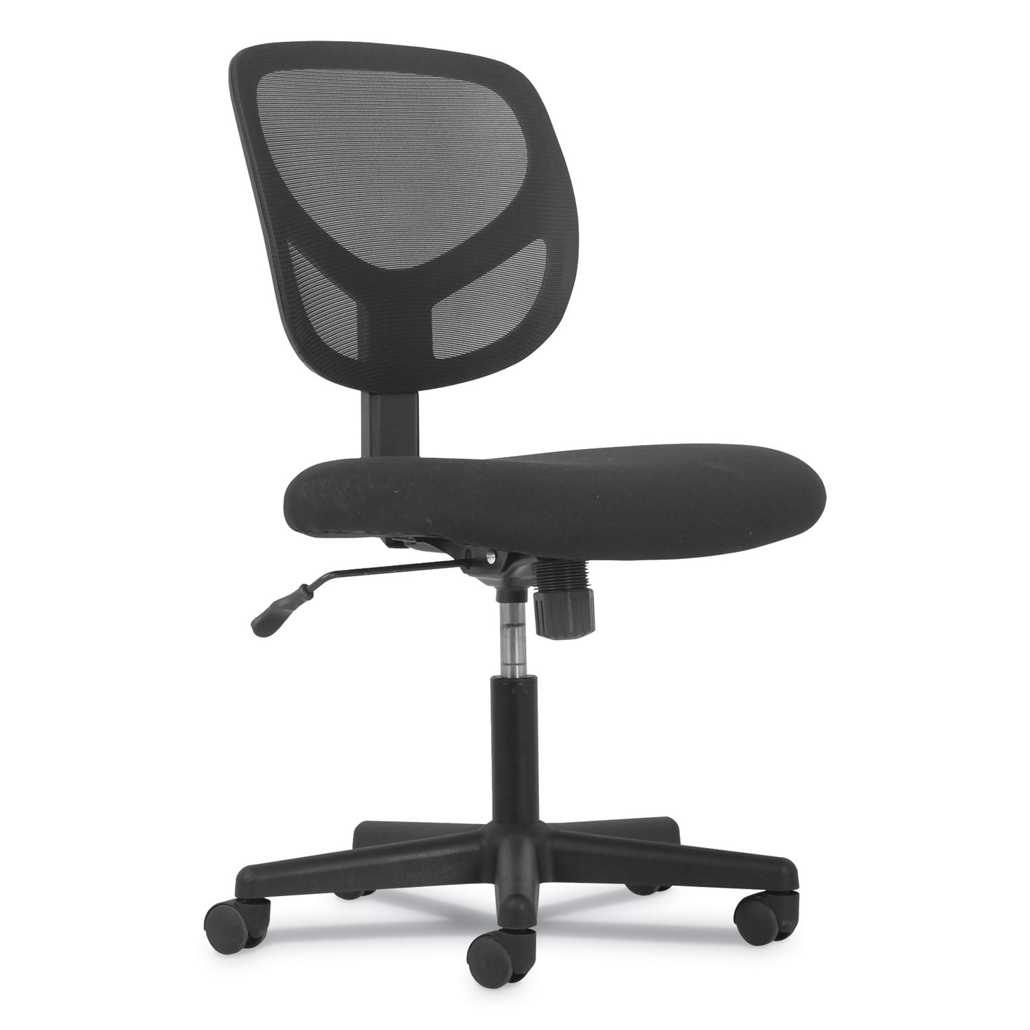 1 OH ONE Mid Back Task Chair - Ergonomic Office Chair with 250 lbs Weight Capacity, Black Seat & Back, Black Base - Perfect for Home Office, Gaming, and Workspace Comfort