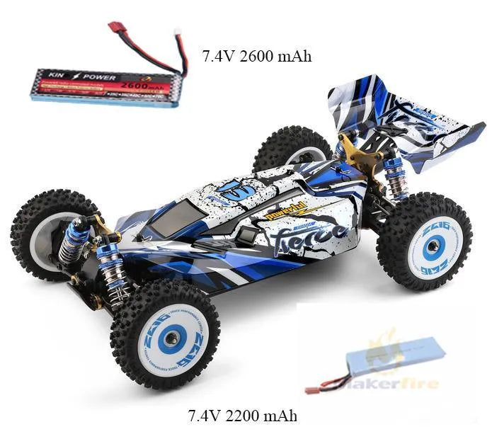 2021 Wltoys 124017 Upgraded V2 Brushless Remote Control Car - High Speed Off-Road RC Vehicle for Adults & Kids, Perfect for Backyard Racing, Outdoor Adventures & Hobby Enthusiasts