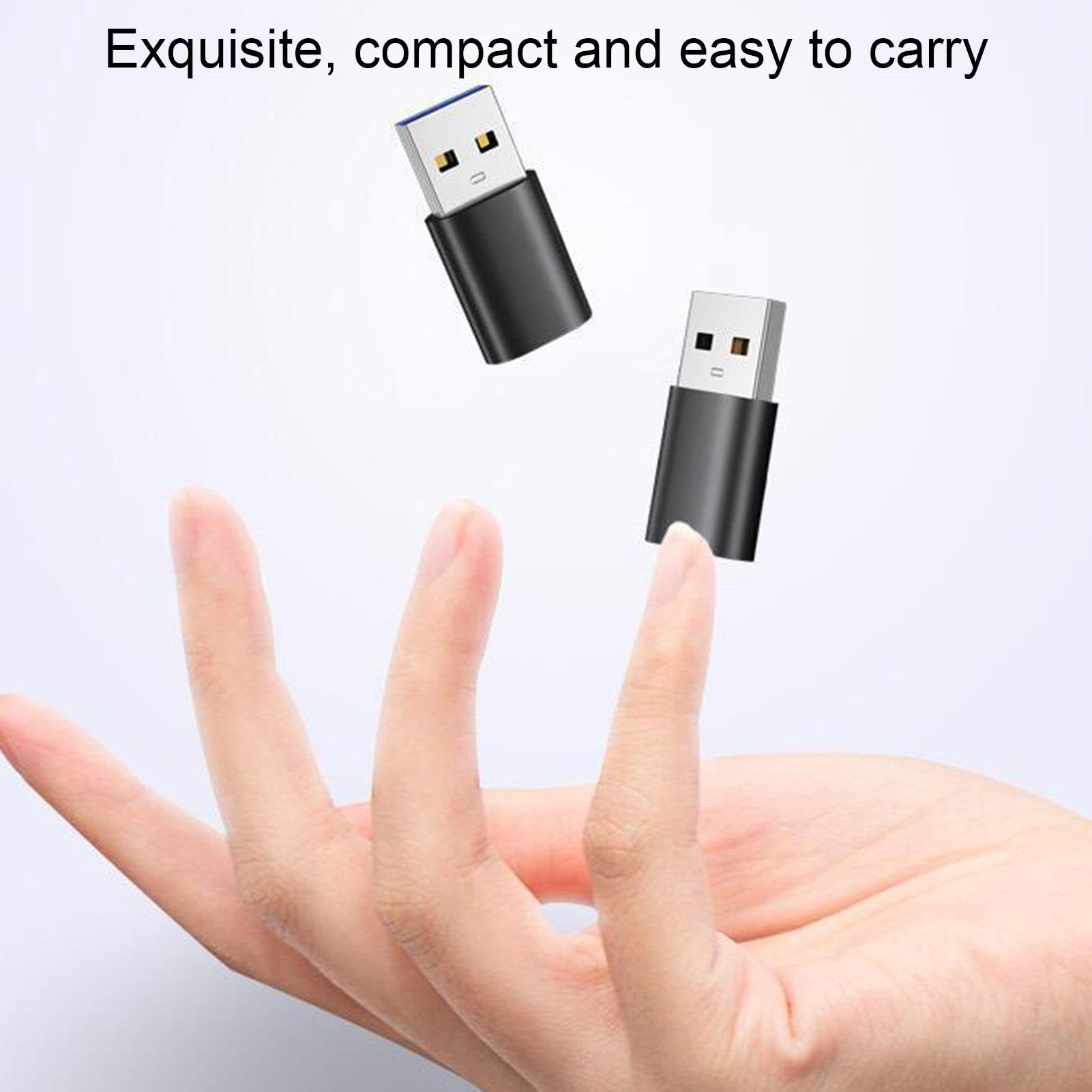 Opilroyn USB C to USB 3.0 Adapter - 10Gbps High Speed Type C Female to USB A Male Converter - Aluminum Alloy Charger Cable for Laptop, Hard Drive, Phone - 5V 2.4A Fast Data Transfer & Charging - Perfect for MacBook, Dell, HP, SSD, Flash Drive & Mobile Devices