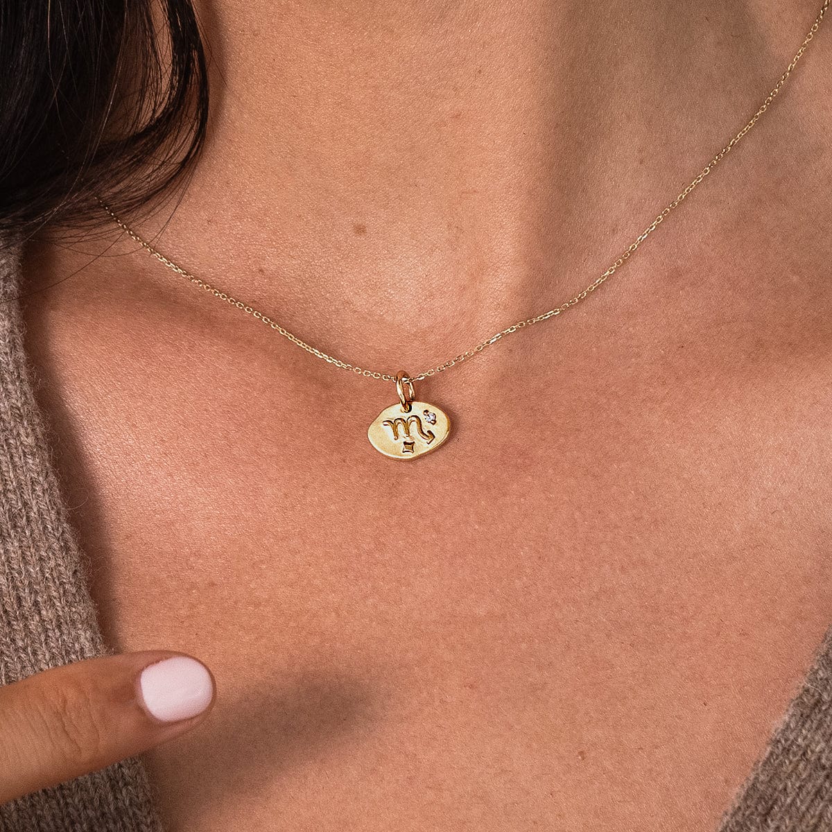 Zodiac Pendant Necklace - Personalized Astrology Jewelry for Women - Perfect Gift for Birthday, Anniversary & Special Occasions