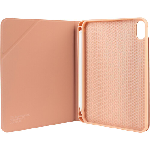 Tucano Metal Folio Case for iPad Mini 6th Generation (2021) - Gold | Slim Protective Cover with Auto Sleep/Wake | Perfect for Work, Travel & Everyday Use