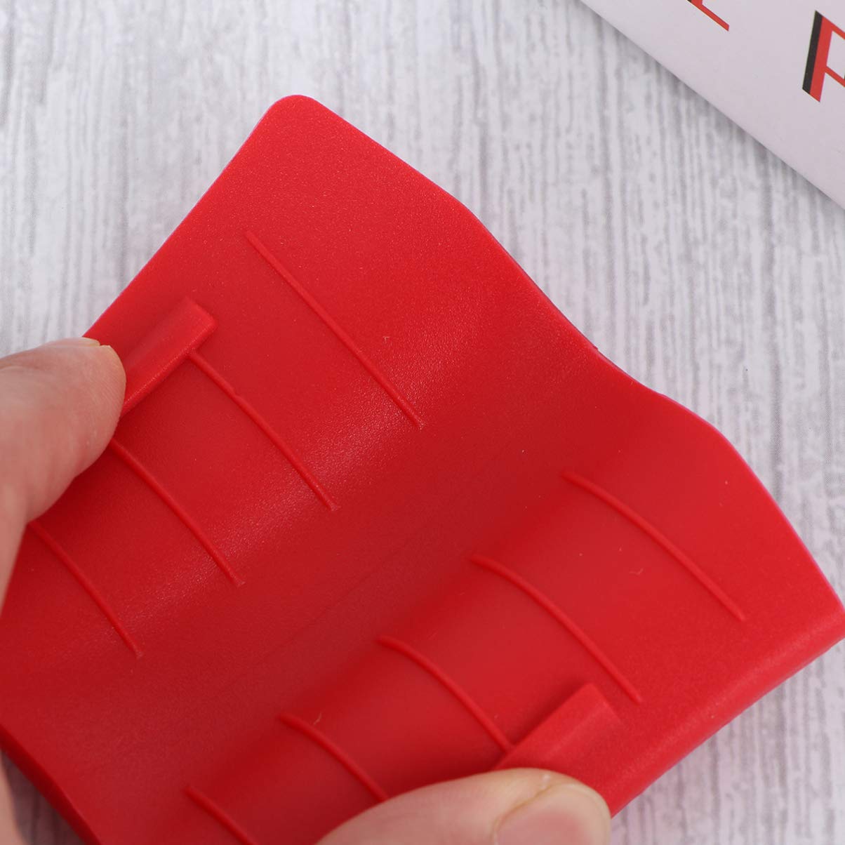DOITOOL 4-Piece Silicone Pot Handle Covers - Heat Resistant Non-Slip Grip Sleeves for Frying Pans, Pots & Cookware - Kitchen Safety Accessories (Red) - Perfect for Cooking, Grilling & Baking