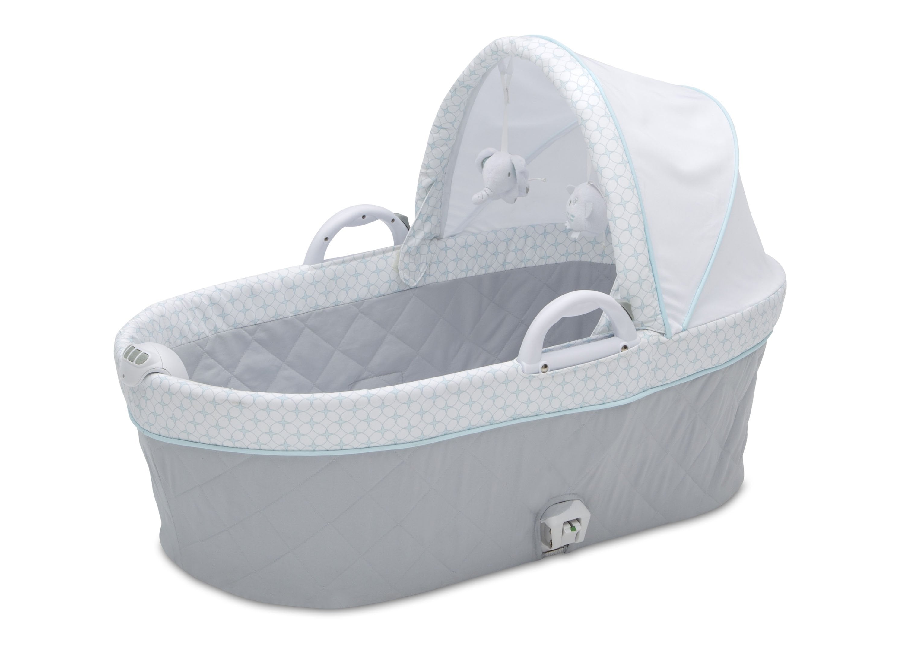 Premium Deluxe Moses Bassinet for Newborns - Portable Baby Bed with Breathable Mesh & Adjustable Canopy - Perfect for Nursery, Travel & Co-Sleeping