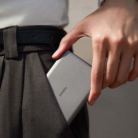 MiniMag Ultimate Slim Wireless Power Bank 10,000mAh - Portable Fast Charging Battery Pack for iPhone, Samsung & Android | Perfect for Travel, Camping & Emergency Power Backup