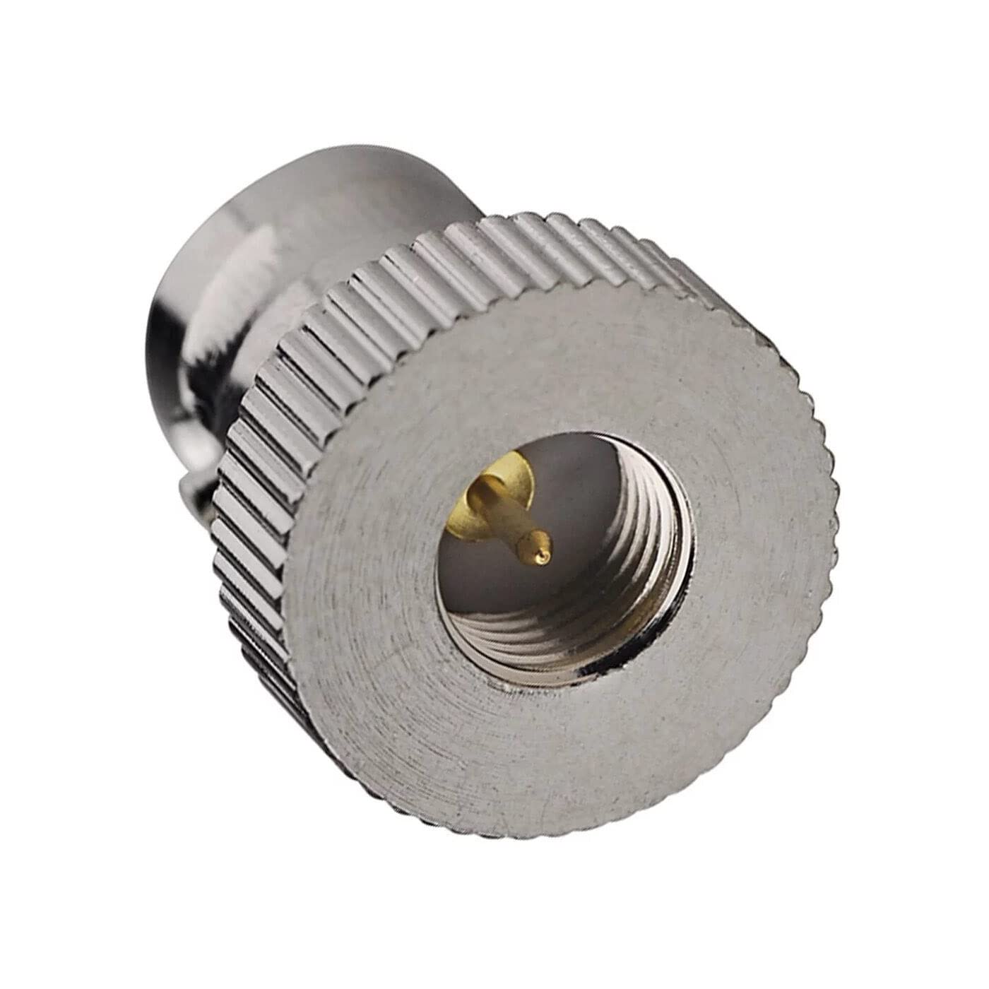 SMA Male to BNC Female RF Coaxial Adapter Connector - High Frequency RF Coax Converter for Ham Radio, CCTV, Antenna & Test Equipment
