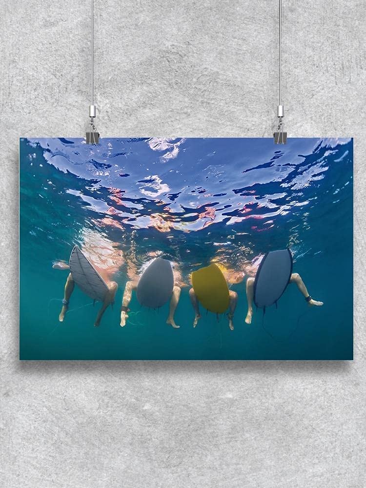 Underwater Camera Poster - High Quality Diving & Snorkeling Wall Art for Ocean Lovers - Perfect for Home Decor, Beach House, or Scuba Diving Enthusiasts