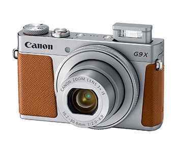Canon PowerShot G9X Mark II Digital Camera - 20.1MP, 3x Zoom, Wi-Fi & NFC, Compact (Silver) | Perfect for Travel Photography, Vlogging & Everyday Shooting