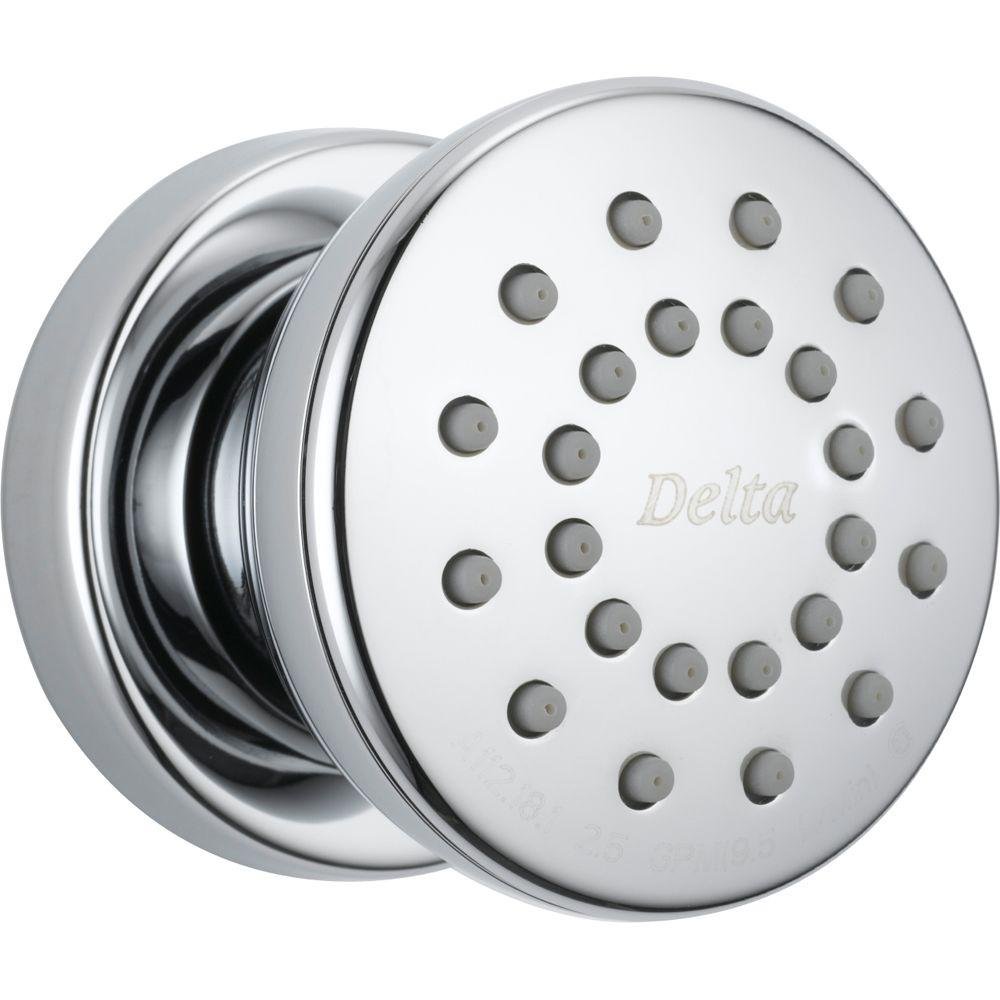 Delta 608651 Chrome Surface Mount Body Spray Shower Head - 2.25