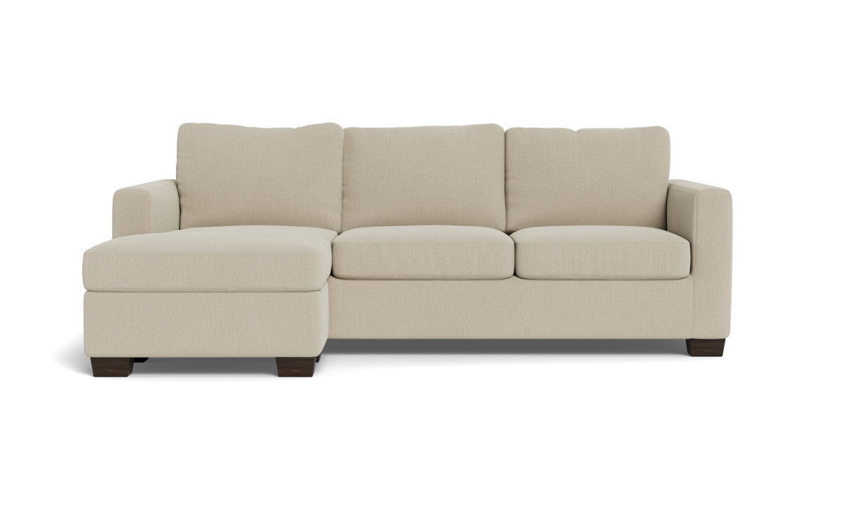 Reversible Sofa Chaise with Storage - Modern Convertible Sectional Couch for Living Room, Bedroom & Small Spaces - Track 87 Design