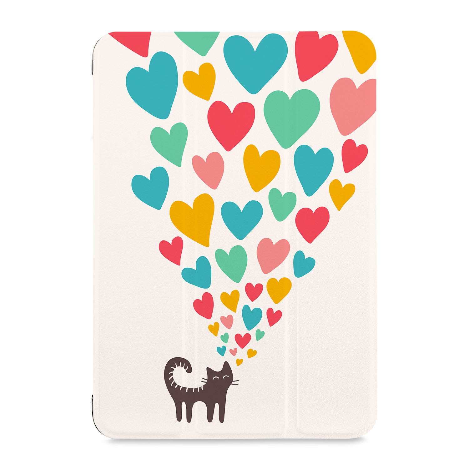 Samsung Tablet Case with Cat Design - Cute Kitty Pattern Protective Cover for Samsung Tablets - Perfect for School, Work, and Travel