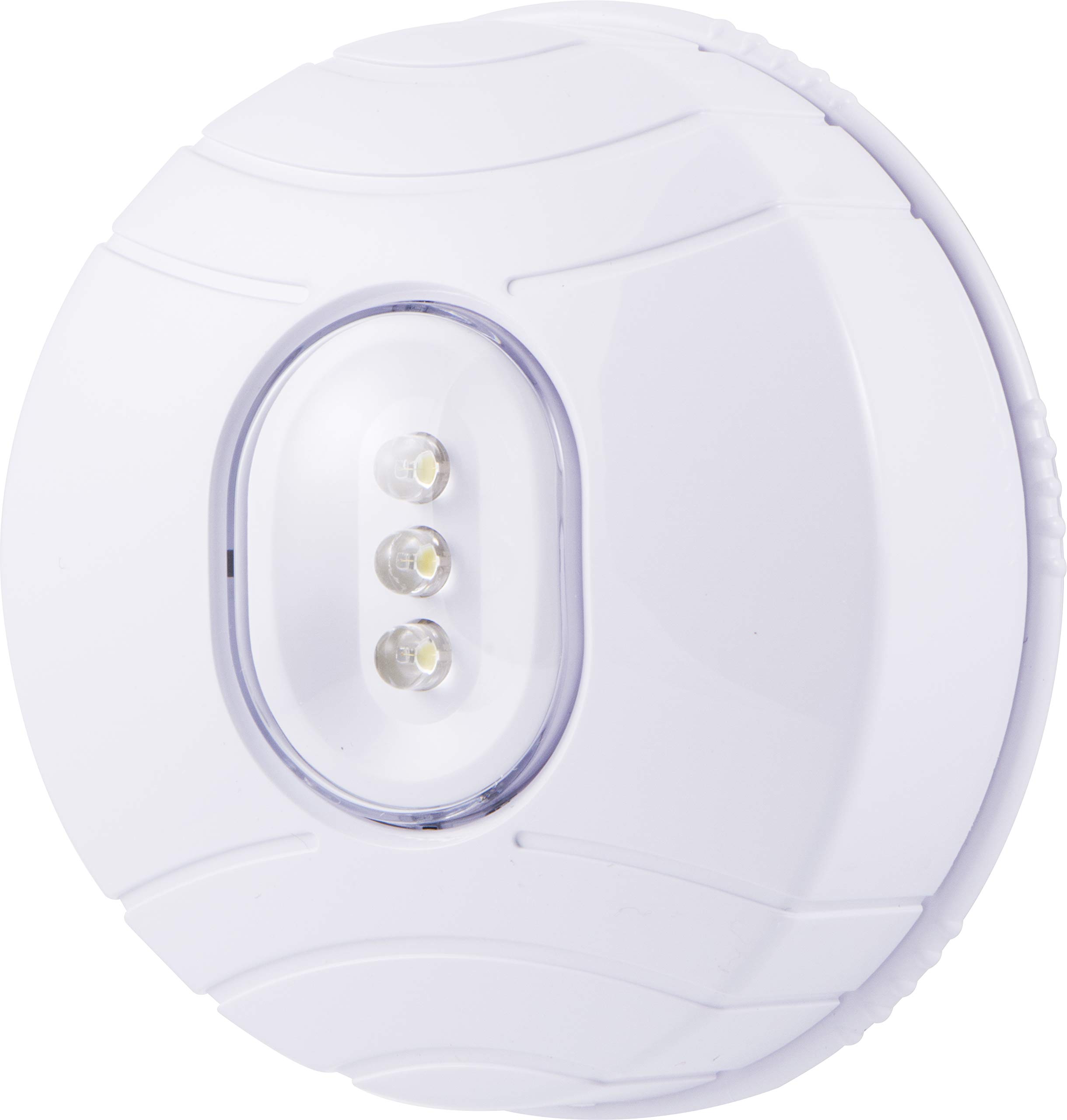 GE LED Touch Light - Battery Operated Wireless Light with Push On/Off Switch | Portable Under Cabinet Lighting for Kitchen, Closet, Bathroom, Nightstand, Locker & Workspace | White (Model 17422)