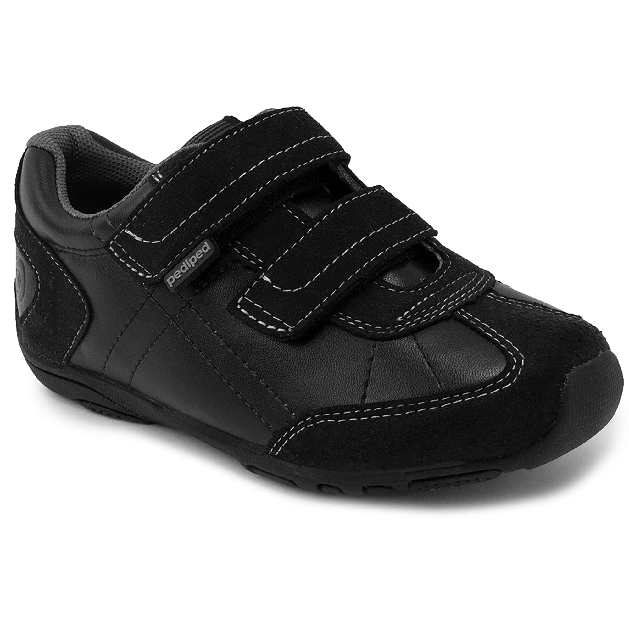 pediped Gehrig Boys' Leather Shoes - Comfortable & Stylish Toddler Shoes for Walking & Play - Perfect for Casual Outings & Outdoor Adventures