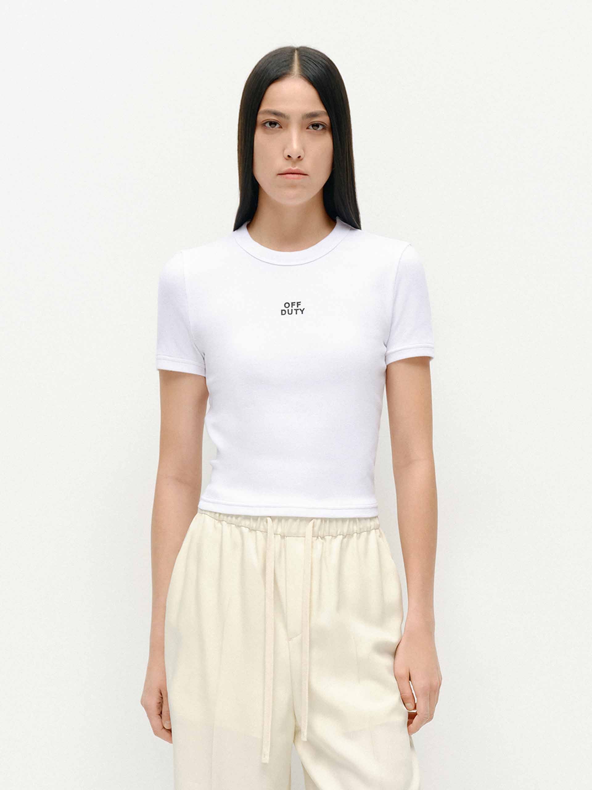 Women's Stylish Cropped Cotton T-Shirts - Soft & Breathable Summer Casual Tees for Outfits, Layering, and Streetwear Fashion